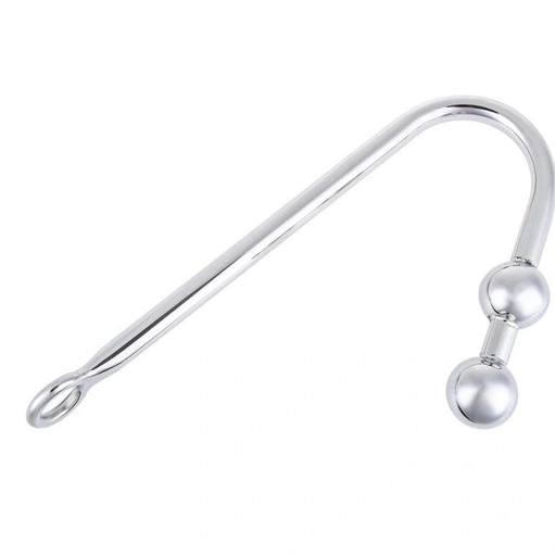 Anal Hooks Anal Steel 4417 Pleasurable Stainless Balls Two Hook 0723